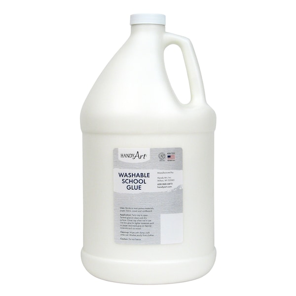 Handy Art Washable Glue, Gallon 214-190 - main